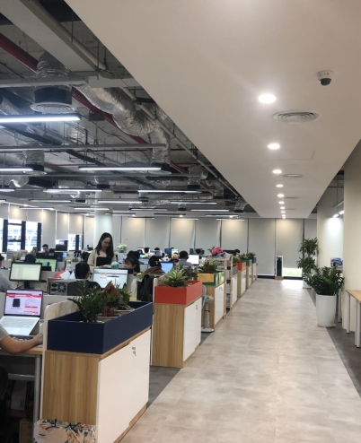 DỰ ÁN THI CÔNG VĂN PHÒNG FRT Q7